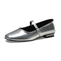 Women's Mary Jane Flats Closed Round Toe Ballet Flat Dressy Comfortable Slip on Shoes